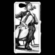Coque Sony Xperia Z1 Compact Violonceliste
