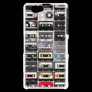 Coque Sony Xperia Z1 Compact Collection de cassette
