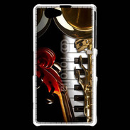 Coque Sony Xperia Z1 Compact Mélange d'instruments de musique