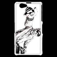 Coque Sony Xperia Z1 Compact DJ en dessin