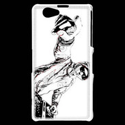 Coque Sony Xperia Z1 Compact DJ en dessin