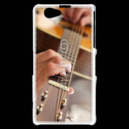 Coque Sony Xperia Z1 Compact Guitariste 1