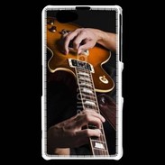 Coque Sony Xperia Z1 Compact Guitariste 2