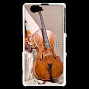 Coque Sony Xperia Z1 Compact Violon et violoncelle 1