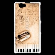 Coque Sony Xperia Z1 Compact Dirty music background