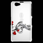 Coque Sony Xperia Z1 Compact Love for music 1