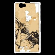 Coque Sony Xperia Z1 Compact Illustration trompettiste 