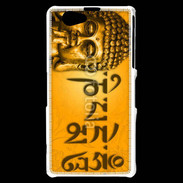 Coque Sony Xperia Z1 Compact Statuette de Bouddha