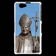 Coque Sony Xperia Z1 Compact Statue Pape Jean Paul II