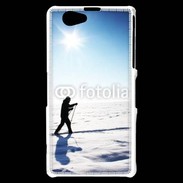 Coque Sony Xperia Z1 Compact Ski de fond