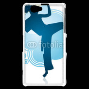 Coque Sony Xperia Z1 Compact Karaté féminin
