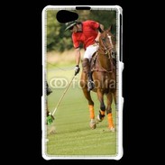 Coque Sony Xperia Z1 Compact Joueur de Polo