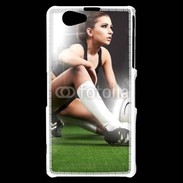 Coque Sony Xperia Z1 Compact Rugby féminin