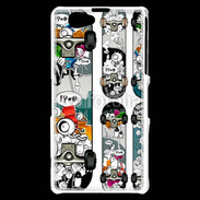 Coque Sony Xperia Z1 Compact Skate graffiti
