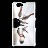 Coque Sony Xperia Z1 Compact Quille de Bowling