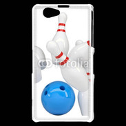 Coque Sony Xperia Z1 Compact Quille de Bowling 3