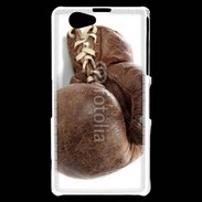 Coque Sony Xperia Z1 Compact Vieux gant de boxe