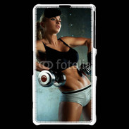 Coque Sony Xperia Z1 Compact Musculation féminine
