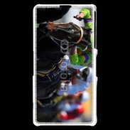Coque Sony Xperia Z1 Compact Course de chevaux