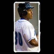 Coque Sony Xperia Z1 Compact Joueur de baseball