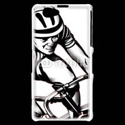 Coque Sony Xperia Z1 Compact Dessin de cycliste