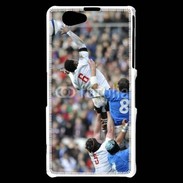 Coque Sony Xperia Z1 Compact Prise en touche de rugby