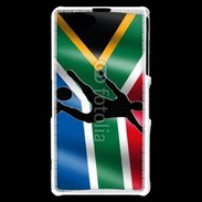 Coque Sony Xperia Z1 Compact Rugby Afrique du Sud 1