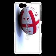 Coque Sony Xperia Z1 Compact Ballon de rugby Georgie