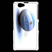 Coque Sony Xperia Z1 Compact Ballon de rugby Argentine