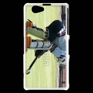 Coque Sony Xperia Z1 Compact Gardien de Hockey sur gazon