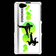 Coque Sony Xperia Z1 Compact Illustration Taekwondo 1