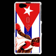 Coque Sony Xperia Z1 Compact Boxe amateur Cuba