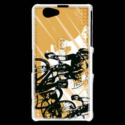 Coque Sony Xperia Z1 Compact Illustration de cycliste 5