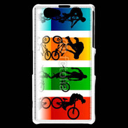 Coque Sony Xperia Z1 Compact Figures en BMX 