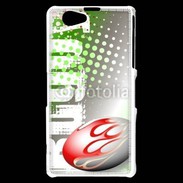 Coque Sony Xperia Z1 Compact Illustration rugby 5