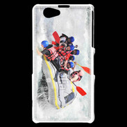 Coque Sony Xperia Z1 Compact Rafting en rivière très agitée 