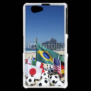 Coque Sony Xperia Z1 Compact Coupe du monde Brésil 9