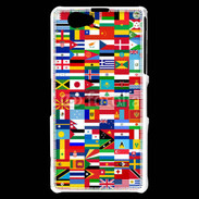 Coque Sony Xperia Z1 Compact Drapeaux équipes du monde