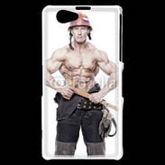 Coque Sony Xperia Z1 Compact Pompier sexy