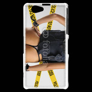 Coque Sony Xperia Z1 Compact Enquête de police sexy