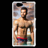 Coque Sony Xperia Z1 Compact Brun ténébreux 1