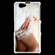 Coque Sony Xperia Z1 Compact Mariée lingerie sexy et glamour