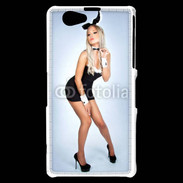 Coque Sony Xperia Z1 Compact Femme sexy lapin