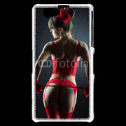 Coque Sony Xperia Z1 Compact Femme sexy libertinage dominatrice