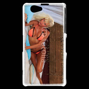 Coque Sony Xperia Z1 Compact Femme sexy lounge