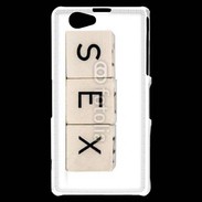 Coque Sony Xperia Z1 Compact Dés SEX