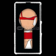 Coque Sony Xperia Z1 Compact serrure sexy