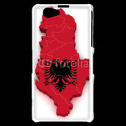 Coque Sony Xperia Z1 Compact drapeau Albanie