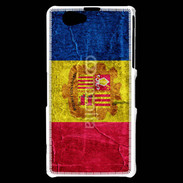 Coque Sony Xperia Z1 Compact Drapeau Andorre