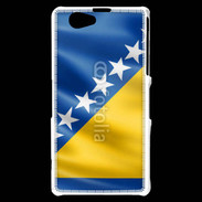 Coque Sony Xperia Z1 Compact Drapeau Bosnie